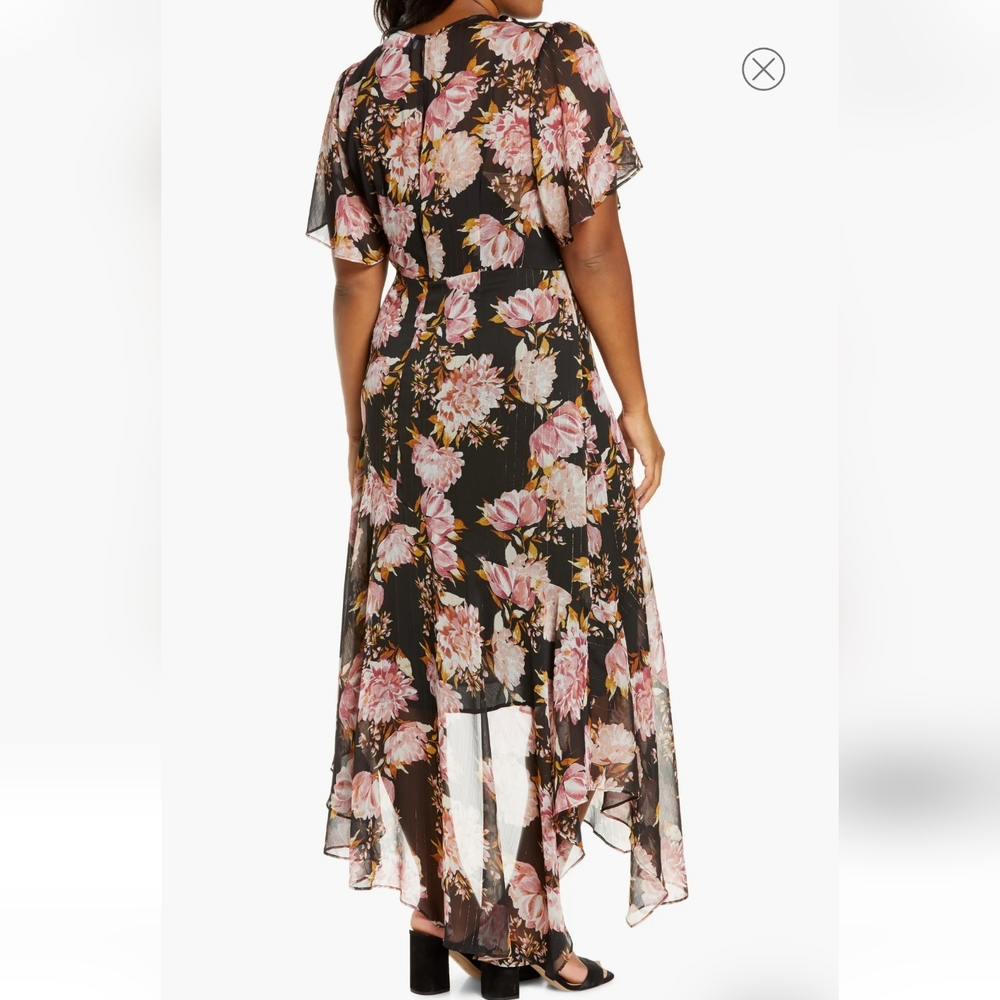 ASTR Floral Print Dress Size 1X - Picture 4 of 10